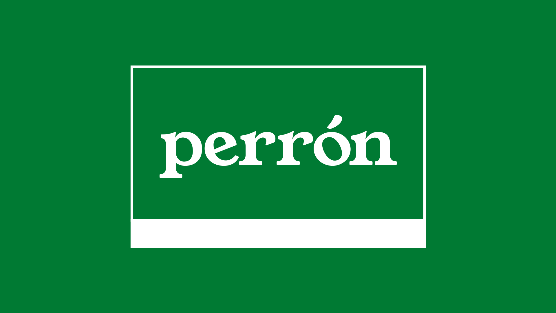 Perrón Branding → Desenvolvido pela Duck Design Studio